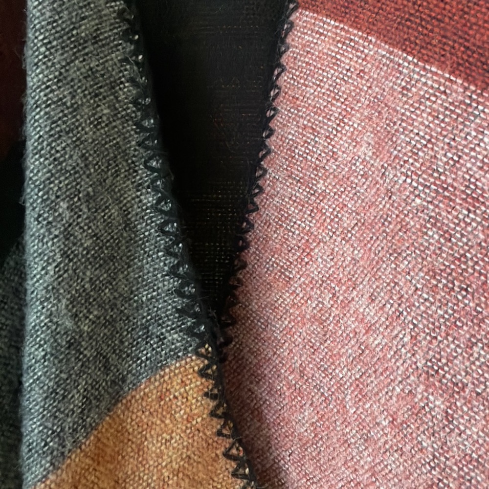 Plaid wrap/ jacket - Picture 2 of 2